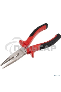 Тонкогубцы Rexant 160 мм никелированные, двухкомпонентные рукоятки