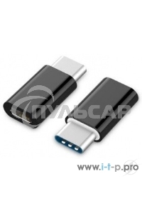 Переходник Cablexpert Переходник USB, USB Type-C/USB MicroB (F), пакет (A-USB2-CMmF-01)