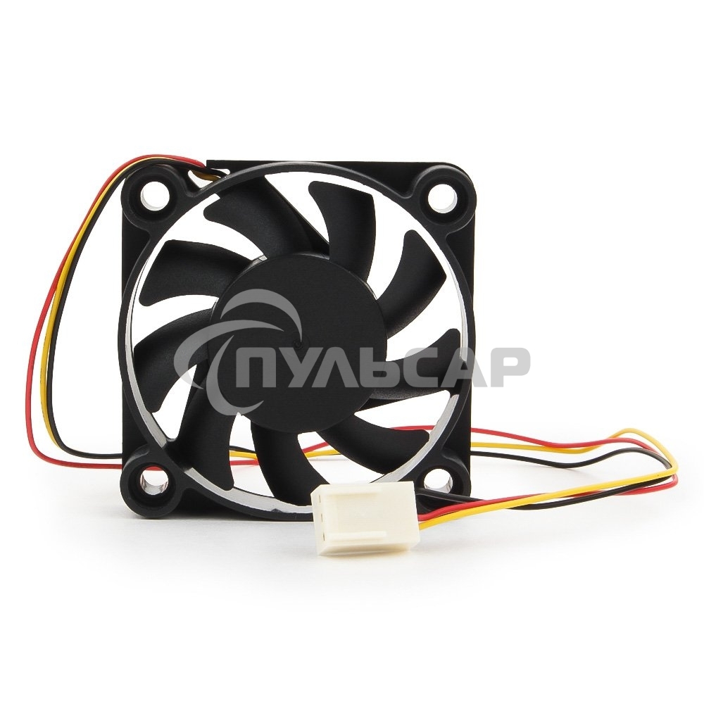 Вентилятор для корпуса Gembird D50BM-12AS-R черный, 50 мм, 5000 об/мин, 25 дБ, 3 pin