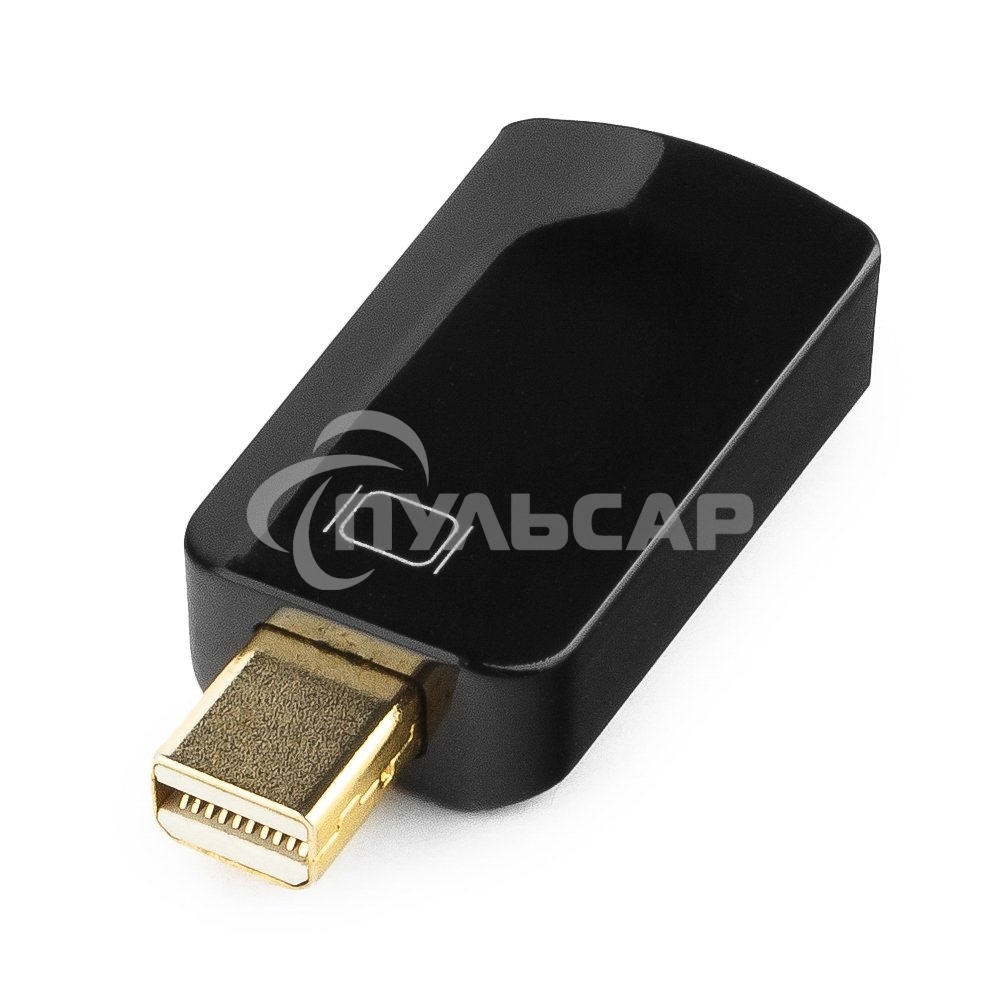 Переходник miniDisplayPort - HDMI, Cablexpert A-mDPM-HDMIF-01, 20M/19F, черный, пакет