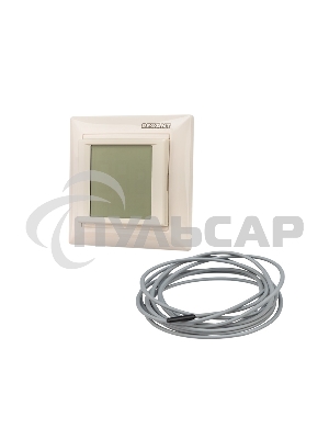 Терморегулятор сенсорный Rexant RX-419B, бежевый. совместим с Legrand серии Valena