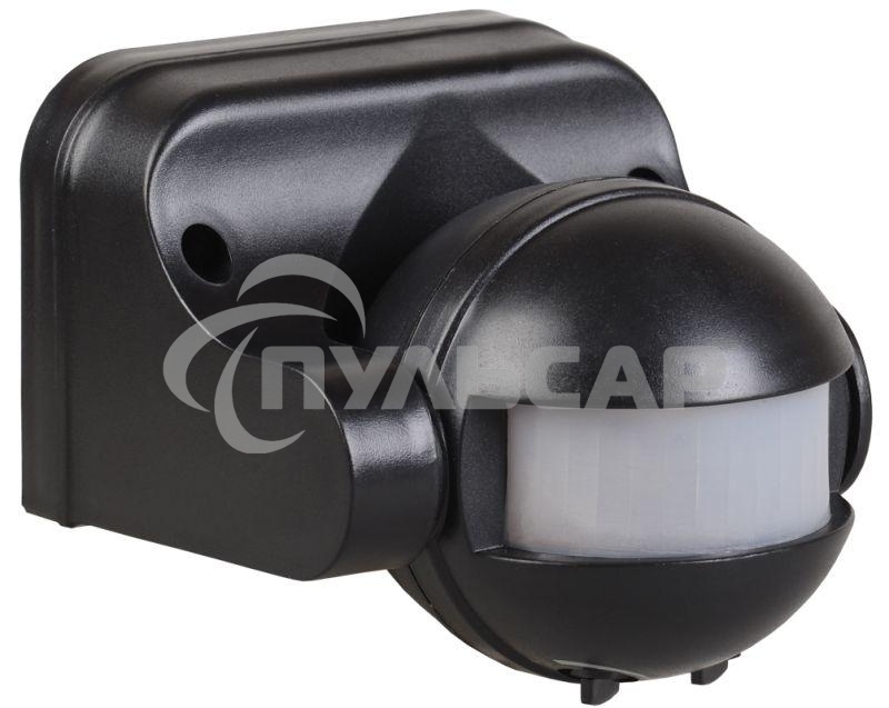 Детектор движения ДД 009 1100Вт угол обз. 180град. дальн. 12м IP44 черный ИЭК LDD10-009-1100-002