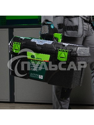 Ящик для инструментов СИБРТЕХ 21”, с органайзерами 90809