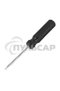 Отвертка SPARTA 13211 ph1х75мм углеродистая сталь черная пластиковая рукоятка