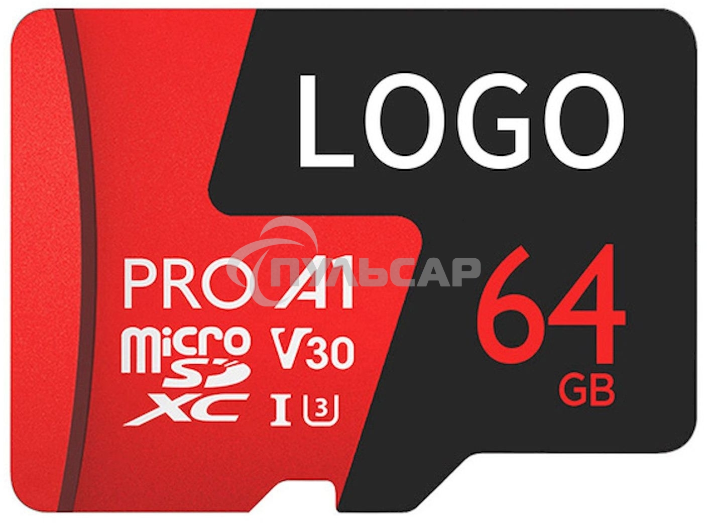 Флеш карта MicroSD card Netac P500 Extreme Pro 64Gb, retail version w/o SD adapter