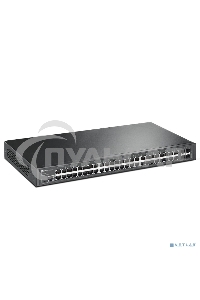 Коммутатор Jetstream 48-port gigabit L2+ managed switch with 4-gigabit uplink ports, 48 10/100/1000Mbps RJ-45 port, 4 1000Mbps SFP slots