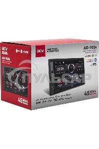 Автомагнитола ACV AD-7024 2DIN 4x45Вт 2000Mb Android 11 6.9
