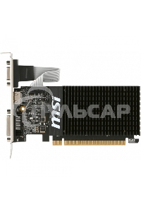 Видеокарта MSI PCI-E GT 710 2GD3H LP nVidia GeForce GT 710 2048Mb 64bit DDR3 954/1600 DVIx1/HDMIx1/CRTx1/HDCP Ret low profile