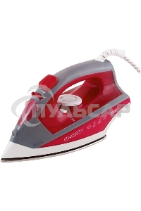 Утюг Energy EN-328 бордовый, 2000 Вт, стальная подошва (270053)
