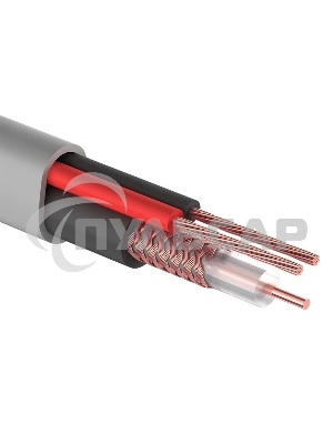 Кабель КВК-В-2+2x0,75 мм² (Cu/CCA) (96) белый (бухта 200 м) PROconnect