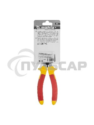 Плоскогубцы Matrix комбинированные insulated 160мм двухкомпонентные рукоятки