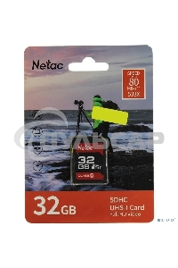 Флеш карта SDHC 32Gb Netac Class 10 UHS-I U1 P600 NT02P600STN-032G-R