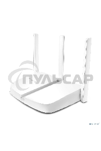 Маршрутизатор Mercusys MW305R Wi-Fi роутер 300 Мбит/с 2,4 ГГц, 1 порт WAN 10/100 Мбит/с + 4 порта LAN 10/100 Мбит/с, 2 фиксированные антенны