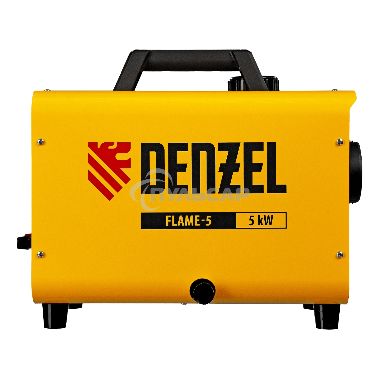 Дизельная тепловая портативная пушка Denzel Flame-5, 5кВт, 300м3/ч, непр.наг., циф. терм.