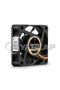 Вентилятор для корпуса ExeGate ExtraPower EP06015B3P черный, 60 мм, 5000 об/мин, 34 дБ, 3 pin