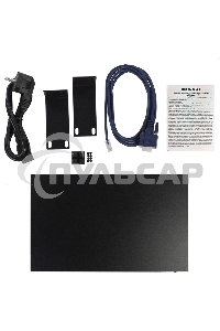 Коммутатор Управляемый L2 16x1000Base-T, 2x1000Base-X SFP, консольный порт RJ-45, комплект для установки в 19