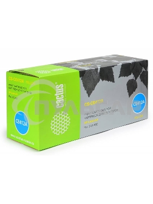 Картридж лазерный Cactus CS-CE412A желтый (2600 стр.) для HPCLJ Pro 300 Color M351 /Pro 400 Color M451
