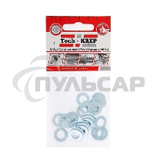 Шайба плоская М8 цинк. DIN 125 (уп.25шт) пакет Tech-Krep 103045 Шайба плоская М8 цинк. DIN 125 (уп.25шт) пакет Tech-Krep 103045