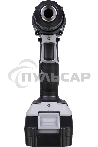 Дрель-шуруповерт ИНТЕРСКОЛ ДАУ-13/18ВК, Аккумуляторный, 18В, 2 АКБ, Ударный, Кейс