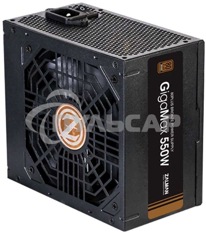 Блок питания Zalman ZM550-GVII, 550Вт, 80 PLUS Bronze, 120мм, черный