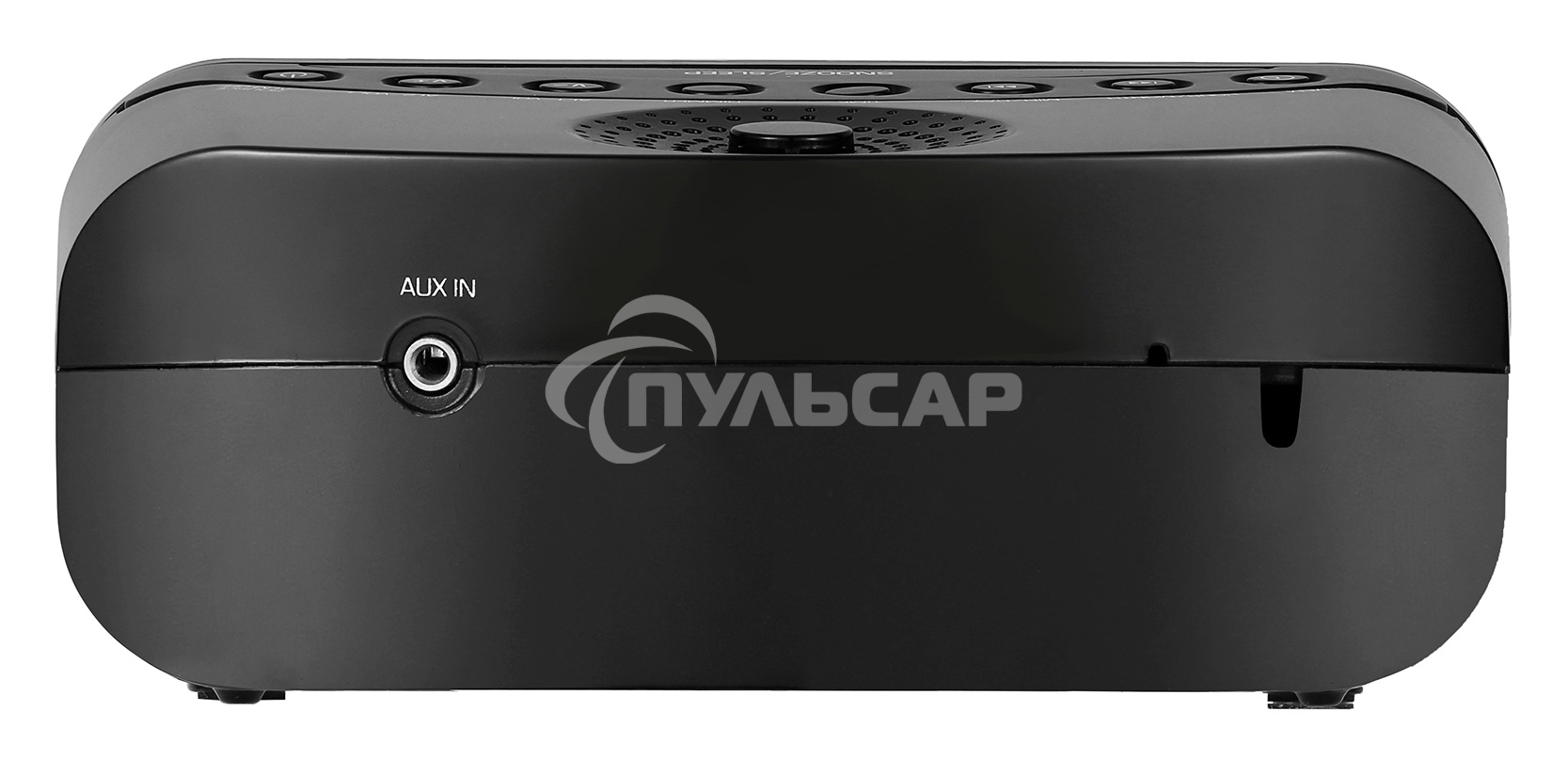 Радиобудильник Hyundai H-RCL221 черный LCD подсв:зеленая часы:цифровые FM