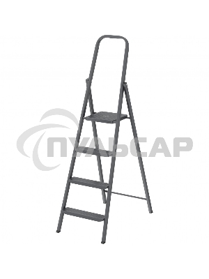 Стремянка Сибртех 4 ступени, компактная, стальная 97944