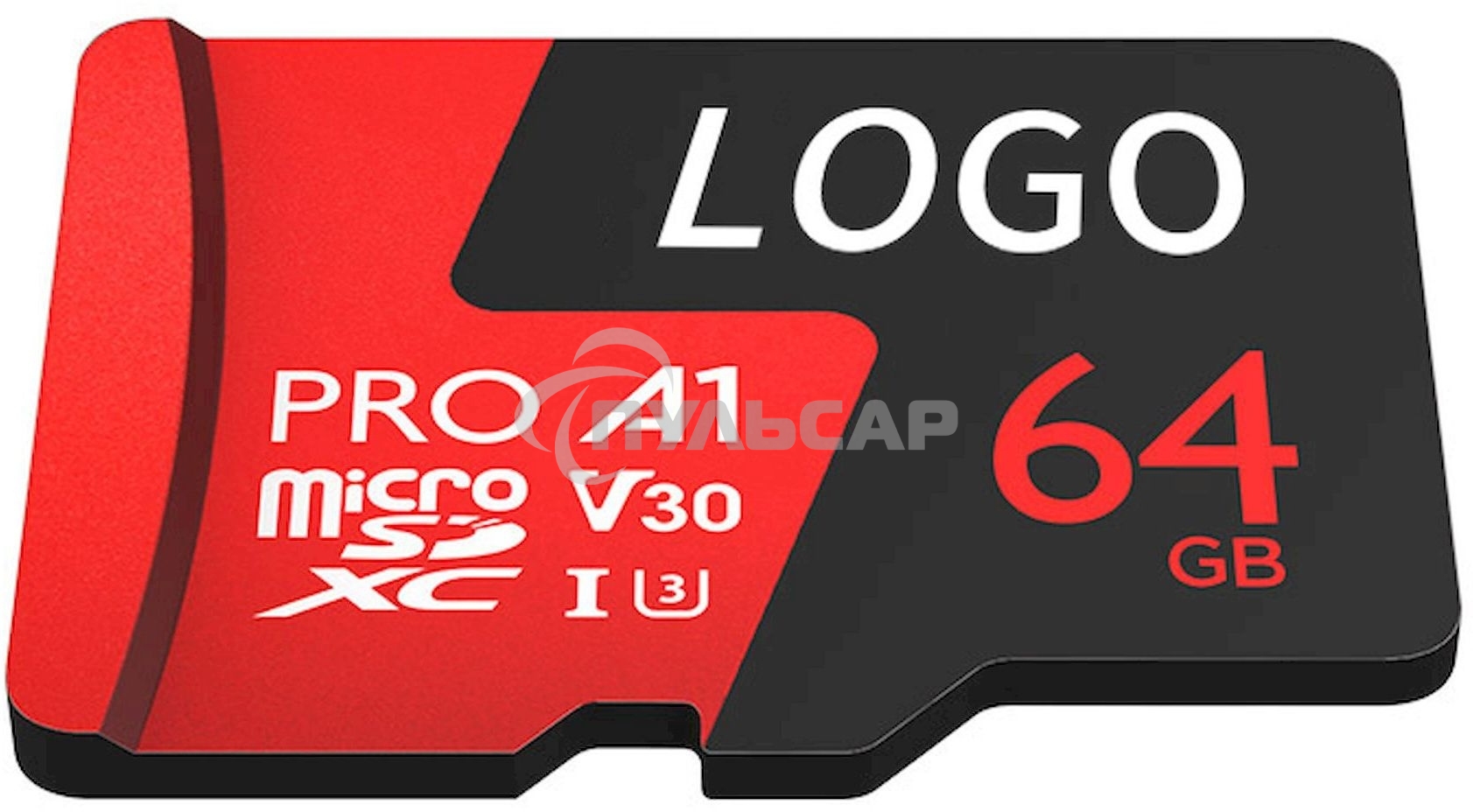 Флеш карта MicroSD card Netac P500 Extreme Pro 64Gb, retail version w/o SD adapter
