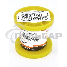 Припой ПОС-61 диаметр 1 мм с канифолью 50 гр