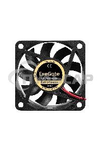 Вентилятор для корпуса ExeGate ExtraPower EP06015B3P черный, 60 мм, 5000 об/мин, 34 дБ, 3 pin