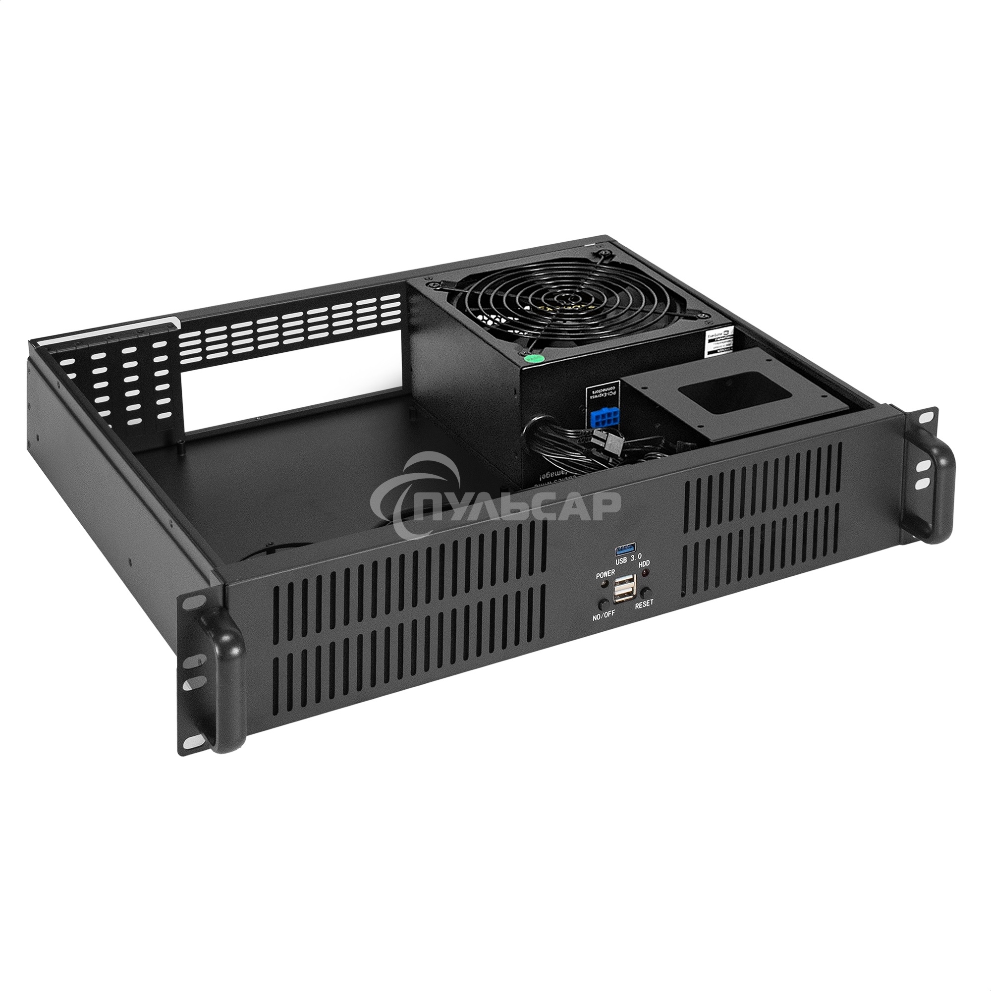 Серверный корпус ExeGate Pro 2U350-33, RM 19