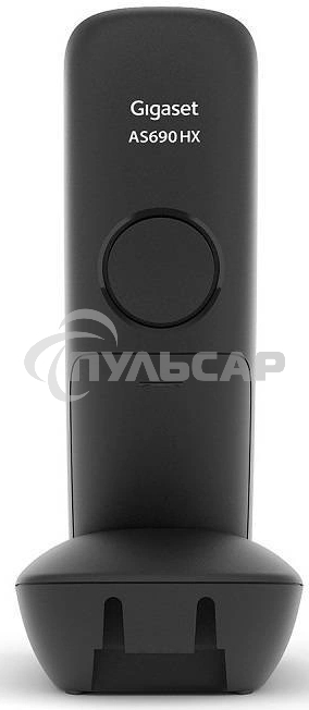 Дополнительная трубка Dect Gigaset AS690HX черный для AS690