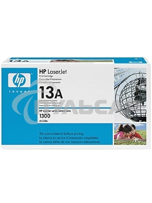 Картридж лазерный HP Q2613A черный LaserJet 1300 (2 500 стр.)