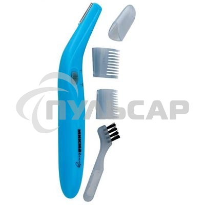 Триммер женский для области бикини Микма ИП 2101, тип батареек ААА, 2 гребневые насадки (уп-ка 50шт)