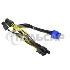 Кабель Supermicro cable GPU,2x4F/CPU to two (2x3F+2x1F)/PCIe,P4.2, 20CM,16/20A
