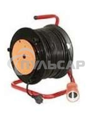 Удлинитель на катушке 1х50м с заземл. 10А IP20 2.2кВт с выносн. розеткой Союз 481S-2305