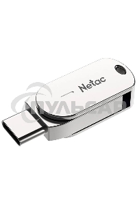 Флешка USB Netac U785 32 Gb <NT03U785C-032G-30PN>, USB 3.0+TypeC, металлическая