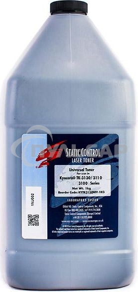 Тонер Kyocera TK-440/450/3100/3110/3130, FS-2100/4100/4200/4300/6950/6970 (кан. 1кг) SC