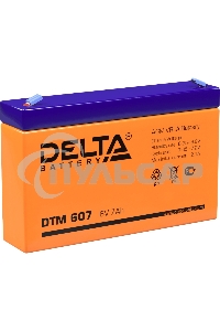 Батарея Delta DTM 607 (6V, 7Ah)