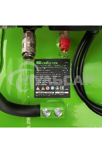 Компрессор безмаслянный малошумный МБ 2250/100, 2250 Вт, 100л, 400 л/мин Сибртех