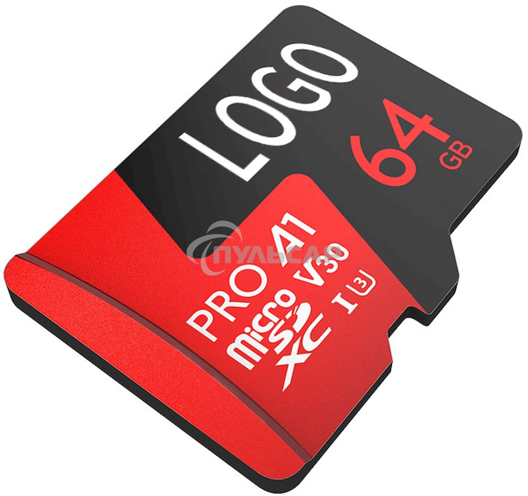 Флеш карта MicroSD card Netac P500 Extreme Pro 64Gb, retail version w/o SD adapter