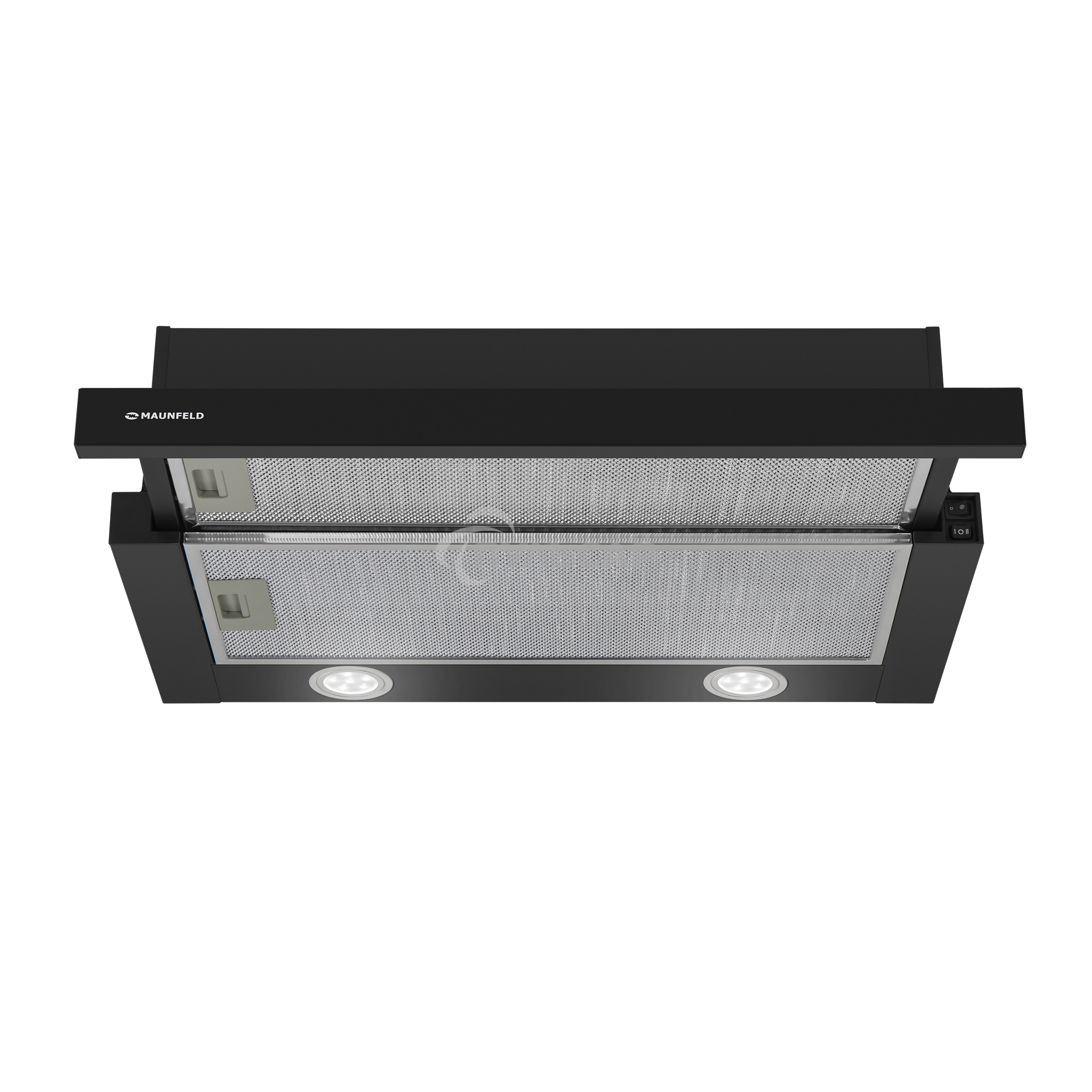 Вытяжка встраиваемая Maunfeld VS Light 50 черный, 50 см, 520 куб. м/ч, 56 дБ