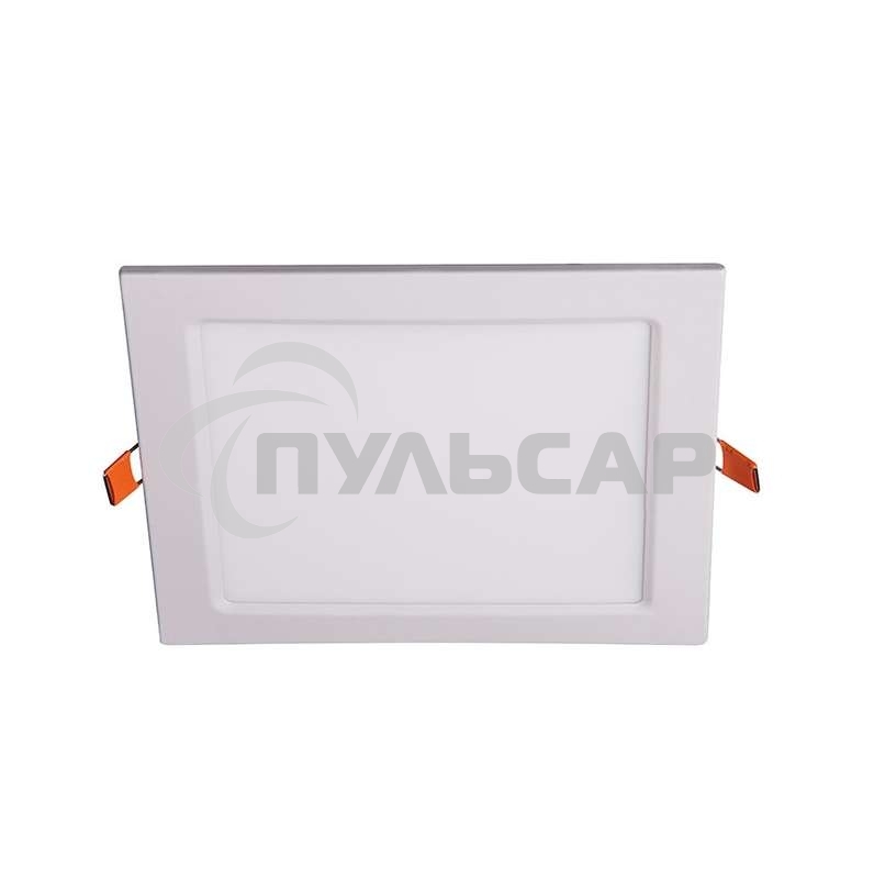 Светильник светодиодный ультратонкий встраив. PPL-S 12Вт 6500К IP40 WH 170мм квадрат Jazzway 5008366A