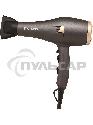 Фен Starwind SHD 6077 2000Вт графит/золотистый