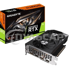 Видеокарта Gigabyte GV-N3060WF2OC-12GD (V2.0) PCIE16 12288Mb 192 GDDR6 1792/15000 HDMIx2 DPx2 HDCP Ret