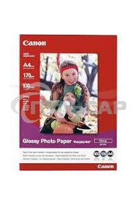 Фотобумага CANONГлянцевая, 170г/м2, A4 (21X29,7), 100 л.