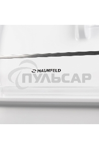Холодильник Maunfeld MFF185SFSB черный мат. двухкамерный 211/104л морозилка снизу