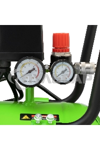 Компрессор безмаслянный малошумный МБ 2250/100, 2250 Вт, 100л, 400 л/мин Сибртех