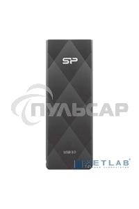 Флешка USB R/W Silicon Power R/W 64 Gb Blaze B20 SP064 Gb,UF3B20V1K USB 3.0 черный