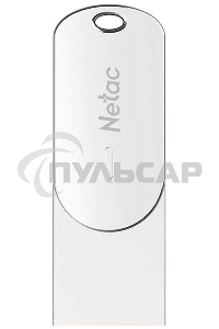 Флешка USB Netac U785 32 Gb <NT03U785C-032G-30PN>, USB 3.0+TypeC, металлическая