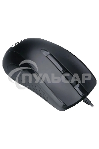 Мышь проводная Acer OMW136 черный, 1200 dpi, USB, кнопки - 3